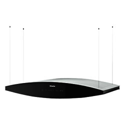 Miele DA7006 D Island Cooker Hood, Black